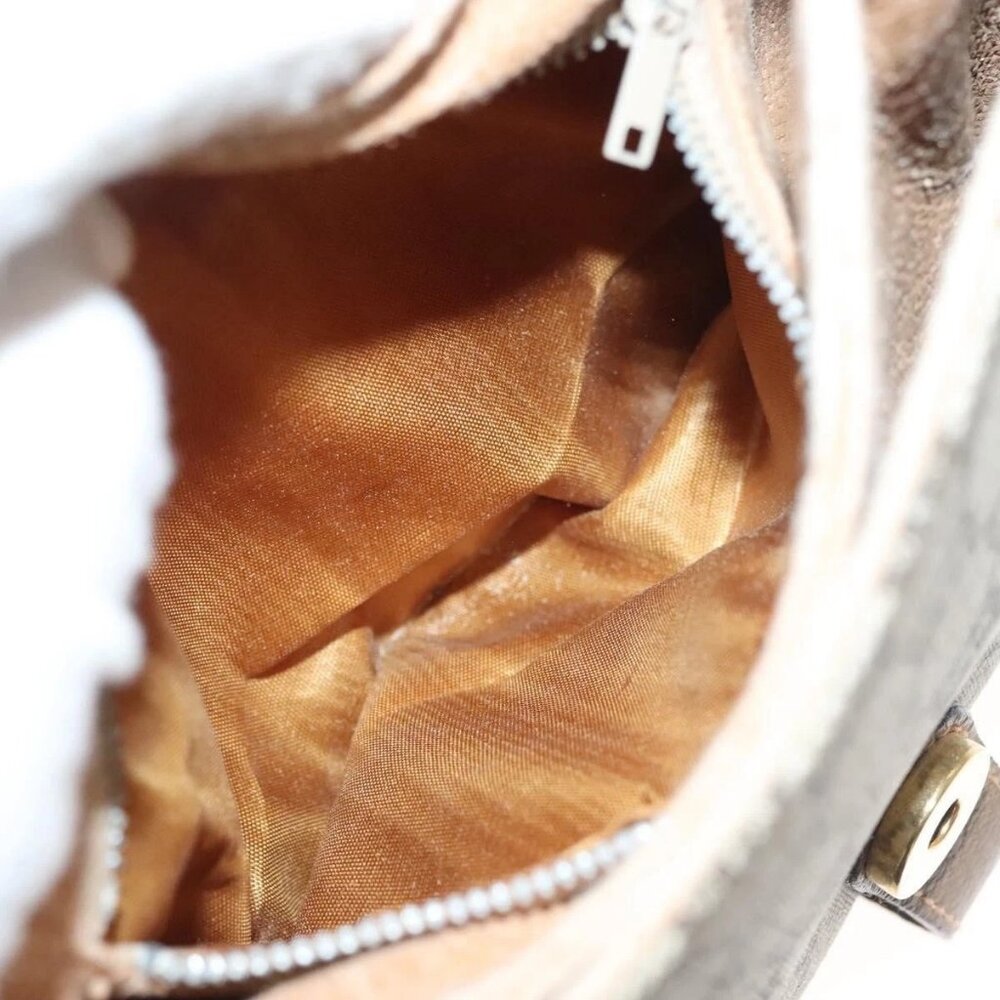 GUCCI GG Plus Supreme Shoulder Bag PVC Beige Gold Auth BA3539 - Picture 12 of 16